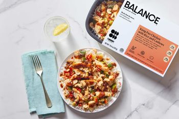 Kung Pao Chicken with Rice and Cashews, 1 portion