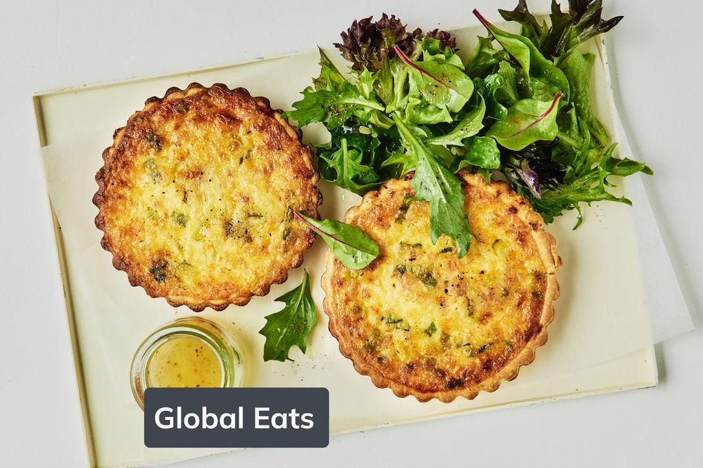 Ivan's Quiche Lorraine & Salad Kit