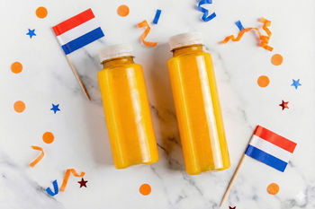 Koningsdag! Koudgeperst sinaasappelsap (2x250ml)