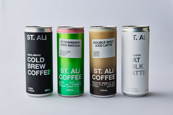 St Ali Coffee & Matcha Selection, 4x240mL