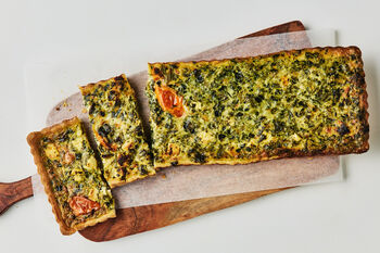 Ivan's Spinach, Sundried Tomato & Feta Tart, 800g