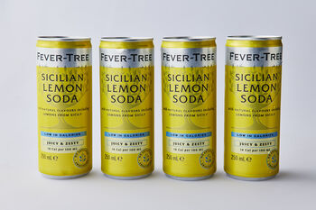 Fever-Tree Sicilian Lemon Soda, 4x250mL