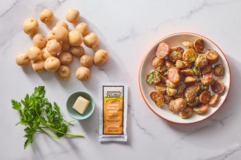 Meal Shortcut | Garlic & Herb Roast Potatoes