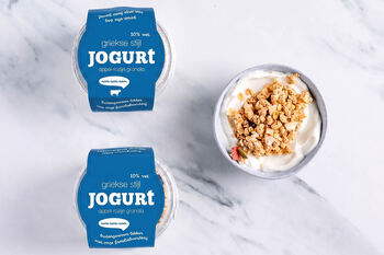 Bundel: Griekse yoghurt met appel-rozijn granola (2x200g)