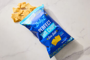 Zesty Z Sea Salt Pita Chips, 6 ounces