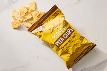 Zesty Z Parmesan Garlic Pita Chips, 6 ounces