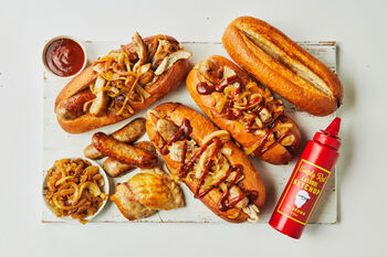 BBQ Meat Sambo & Al Brown Kasundi Ketchup Kit, Serves 4