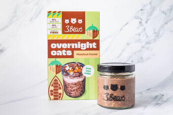 3Bears overnight oats hazelnut cocoa (400g)