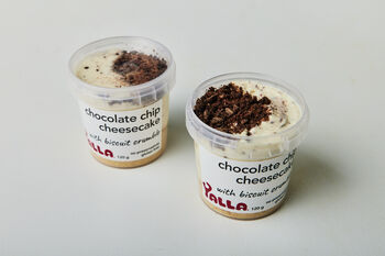 Yalla Choc Chip Cheesecake & Biscuit Crumble, 2x120g