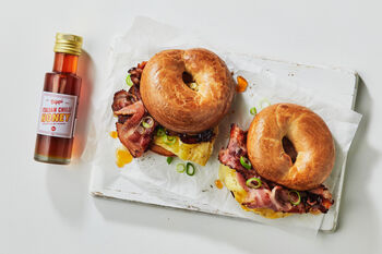 Bippi Bee Sting Bacon Bagel Kit, Serves 2