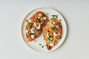 Truffle & Parmesan Chicken Schnitzel Kit, Serves 2