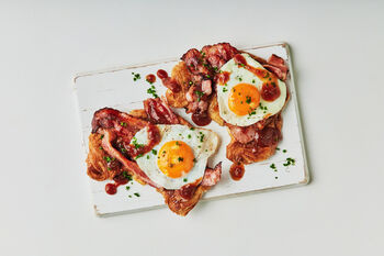 Bacon & Egg Croissant 'Toast' Kit, Serves 2