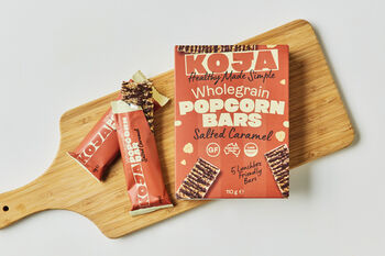 Koja Salted Caramel Popcorn Bars, 5x22g