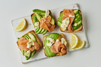 Salmon & Avo Toast Kit, Serves 2