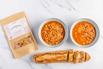 Bundle: Sardische Minestrone mit Bio-Sauerteigbaguette (2 Port.)