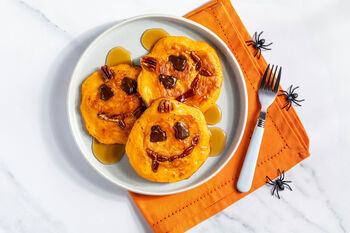 Halloween-Pancakes mit Süßkartoffel (2 Port.)