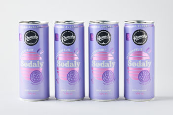 Remedy Passionfruit Sodaly, 4x250ml
