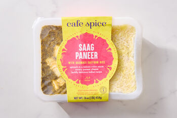 Saag Paneer with Basmati Saffron Rice, 16 ounces