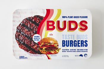 BUDS Plant-Based Burgers, 226g