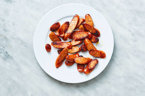 Moroccan Chicken Merguez With Apricots Couscous Pilaf Marley Spoon