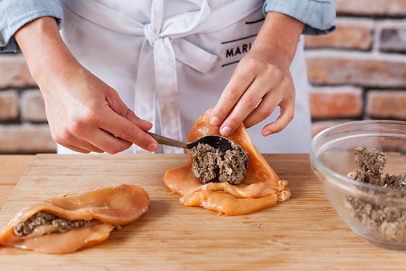 HoPliGhe Teigschale Mit Deckel - Panierschale Für Hähnchen, Fisch & Gemüse