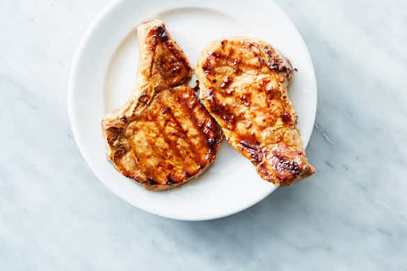 Flat Iron Pepper Company: Indoor Grilled Boneless Pork Chops - Fleur de  Lolly