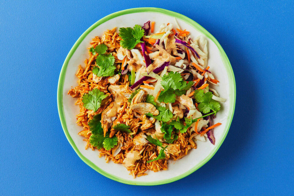 Tex-Mex Chicken Salad Bowl Recipe, Food Network Kitchen