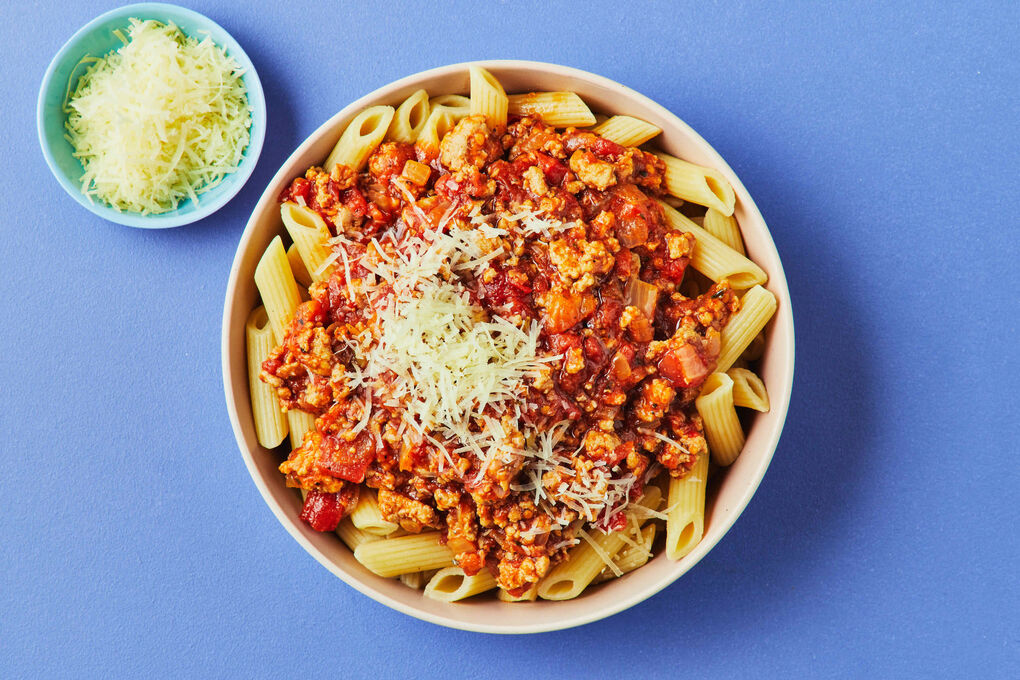 Comfort Food: Tasty Pork Pasta with Tomato and Parmesan | Dinnerly