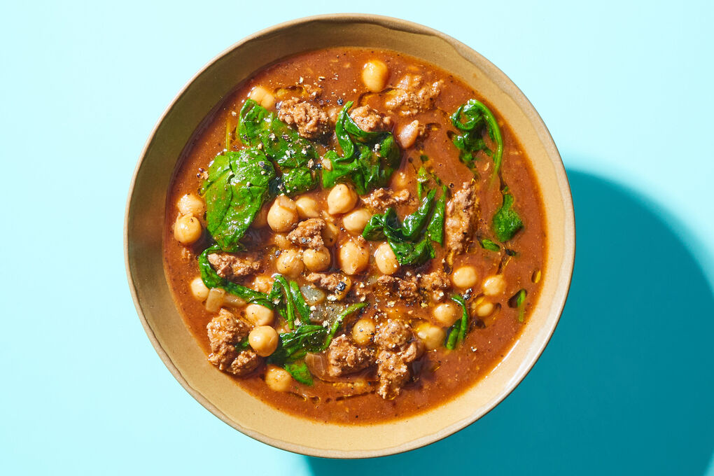 5-minute Moroccan spiced chickpea blender soup - Luvele US