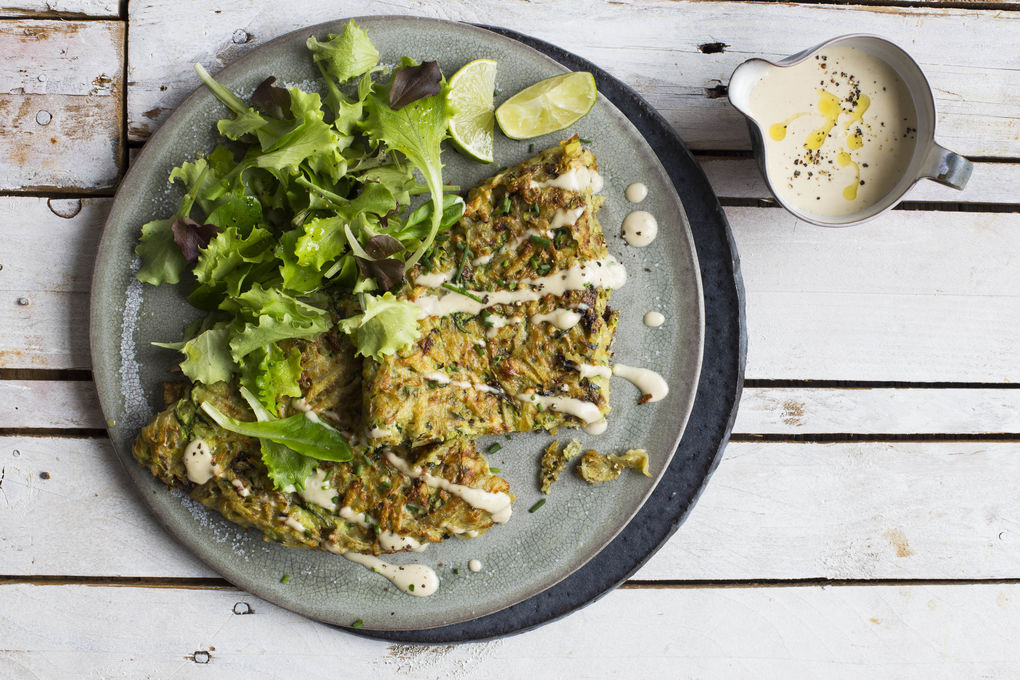 frisch Ausrichten Segen zucchini tortilla pfanne die Studium geduldig ...