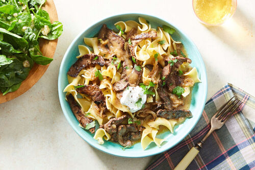 Garlic Butter Beef Strips
