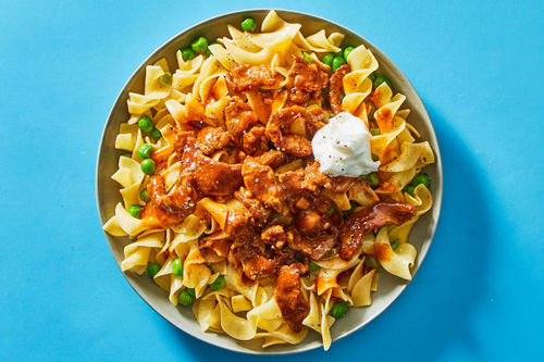 Saucy Braised Beef Goulash