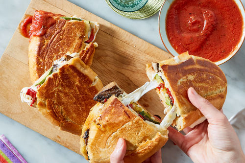 Antipasto Chicken Cutlet Panini