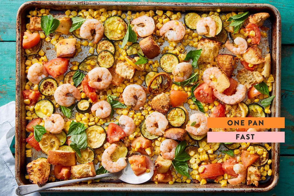 Sheet Pan Shrimp Scampi Recipe, Food Network Kitchen