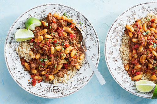 Impossible Ground & White Bean Chili