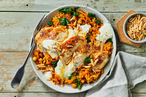 Calorie-Conscious Spicy Harissa Chicken