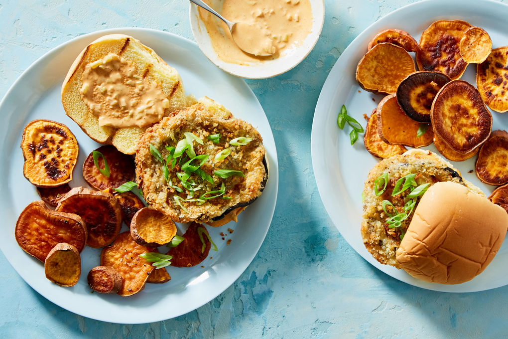 Roasted Sweet Potato Breakfast Sandwich