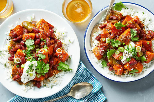 Veggie Sweet Potato Chili