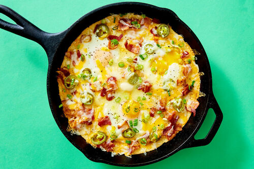 Southwest Cornbread Breakfast Bake