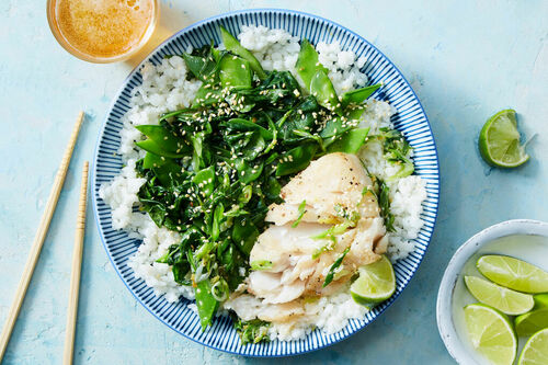 Ginger-Scallion Rice Bowl