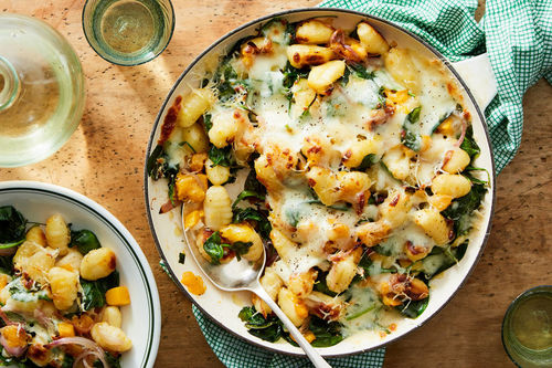 Cheesy Skillet Gnocchi