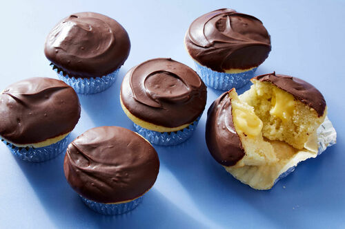 Boston Cream Cupcakes