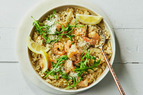 Easy Prawn and Fennel Risotto