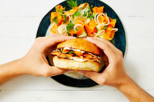 Spicy Chipotle Chicken Burger