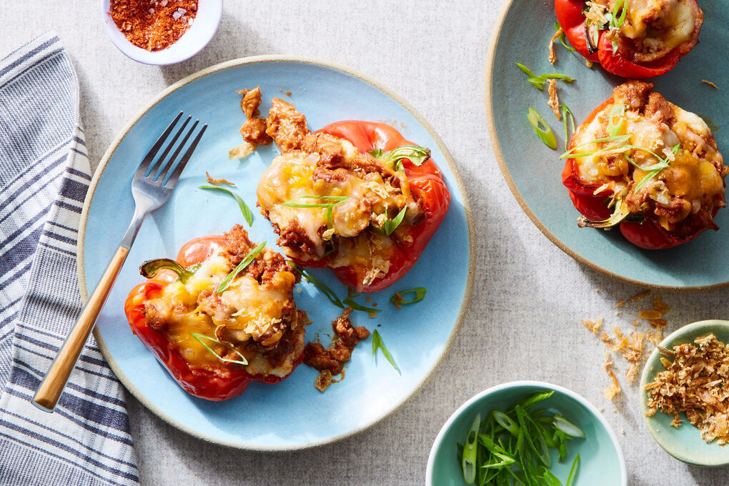 Pulled pork stuffed peppers sale