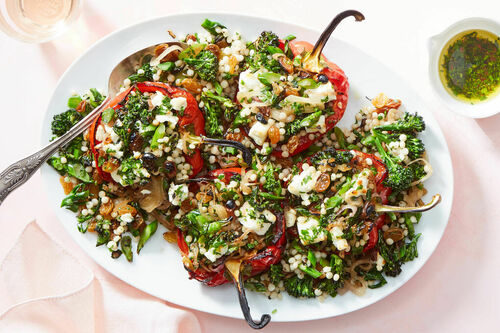 Mediterranean Stuffed Peppers