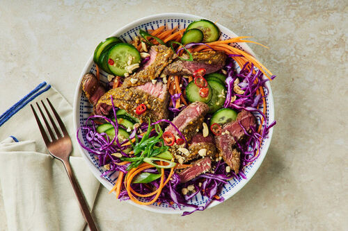 Carb-Conscious Thai Beef Rump Steaks