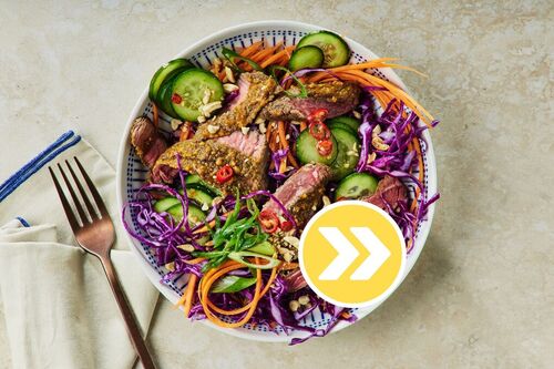 Carb-Conscious Thai Double Beef Rump Steaks