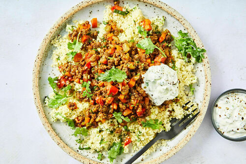 Spiced Lamb Mince and Couscous