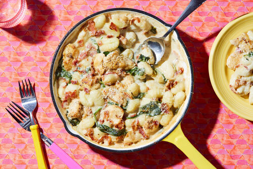 Creamy Chicken & Bacon Gnocchi